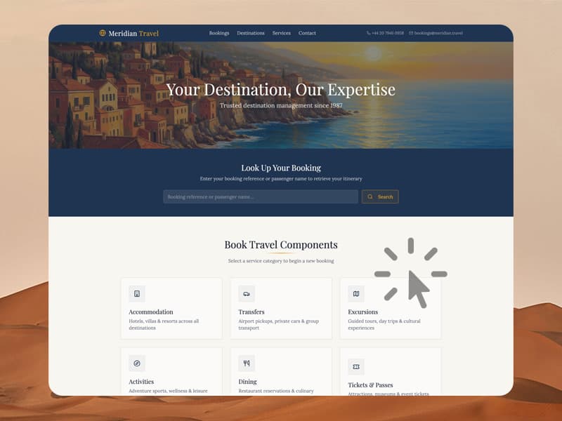 Automatische Angebotserstellung und Buchung in DMC-Portalen